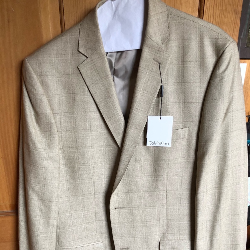 Tan Calvin Kline Jacket